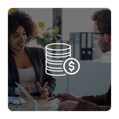Value and savings icon
