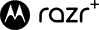 Logotipo del Moto Razr+.