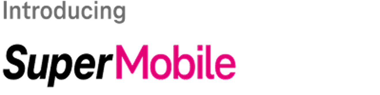 logotipo de super mobile